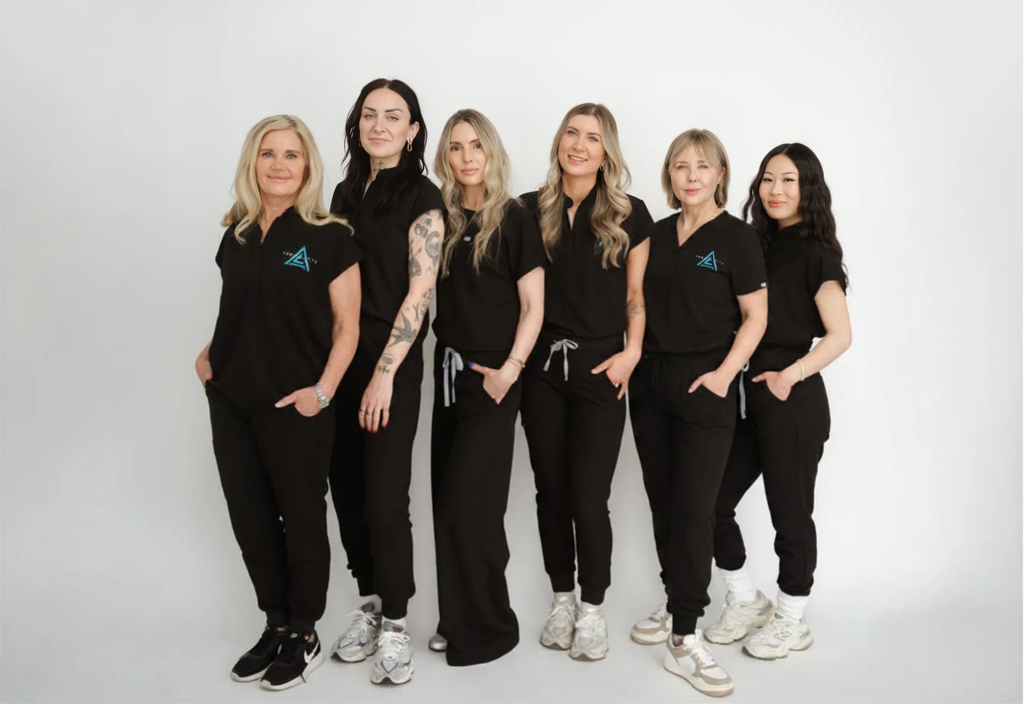 The Ageless Living team, photographed together in the studio